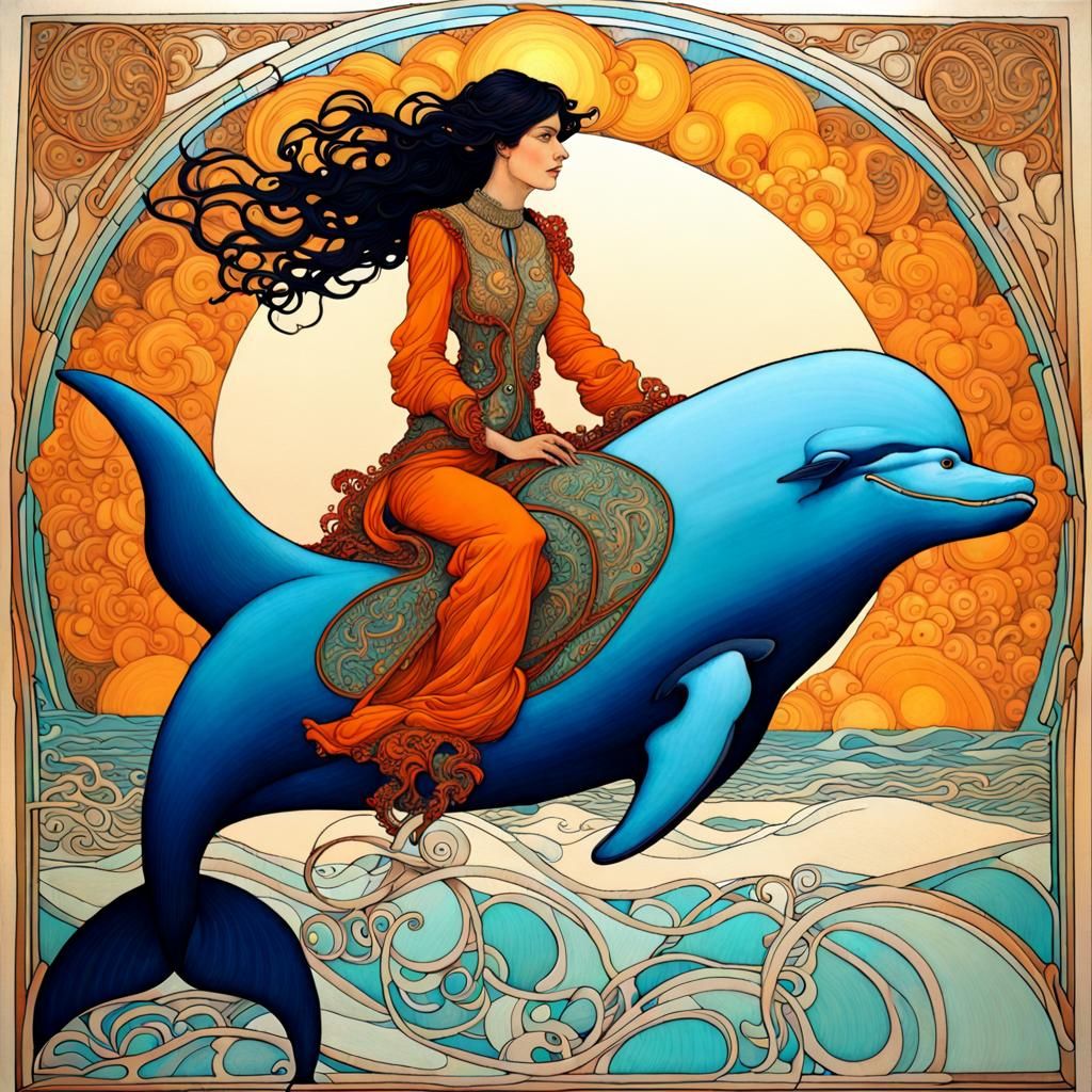 MERMAIDS RIDING THE TIDES 5