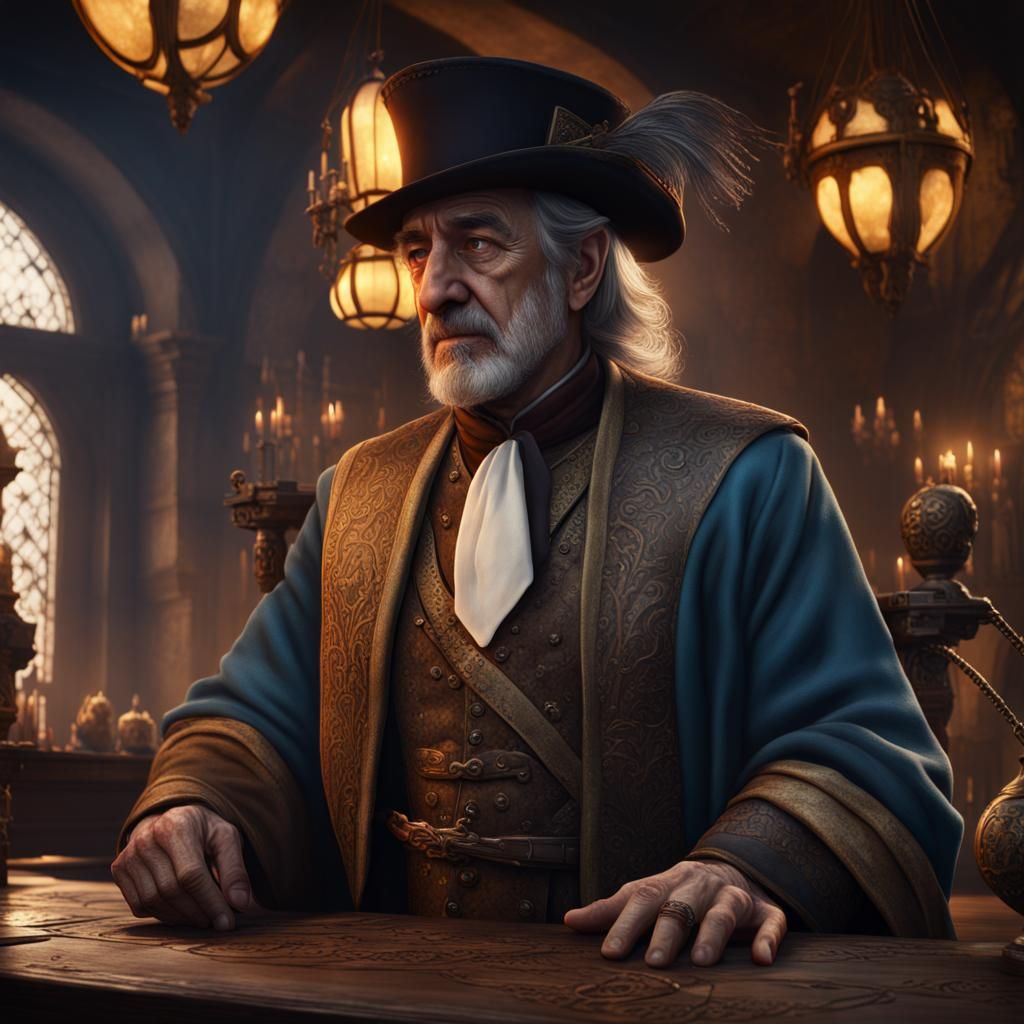 Robert De Niro as a Fantasy Merchant