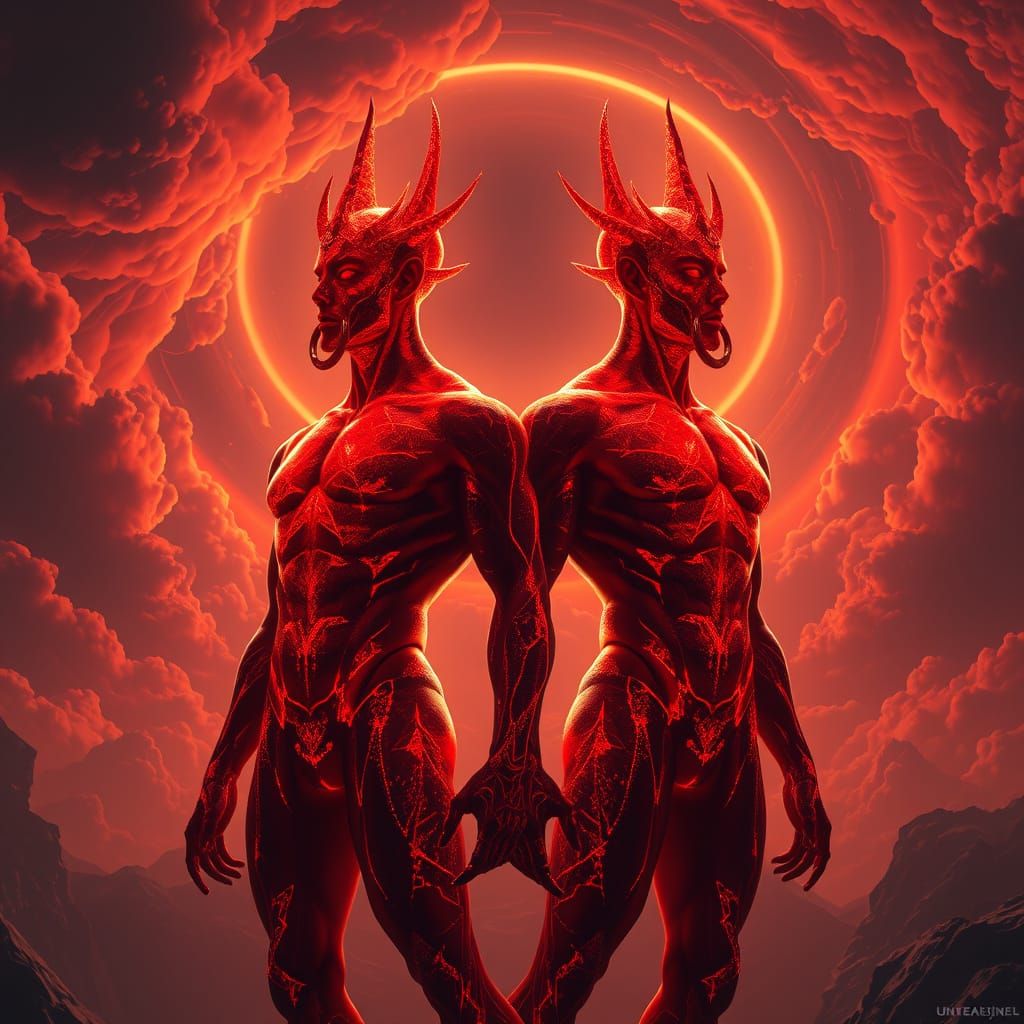 Red Star Warriors in Deep Fantasy Realm