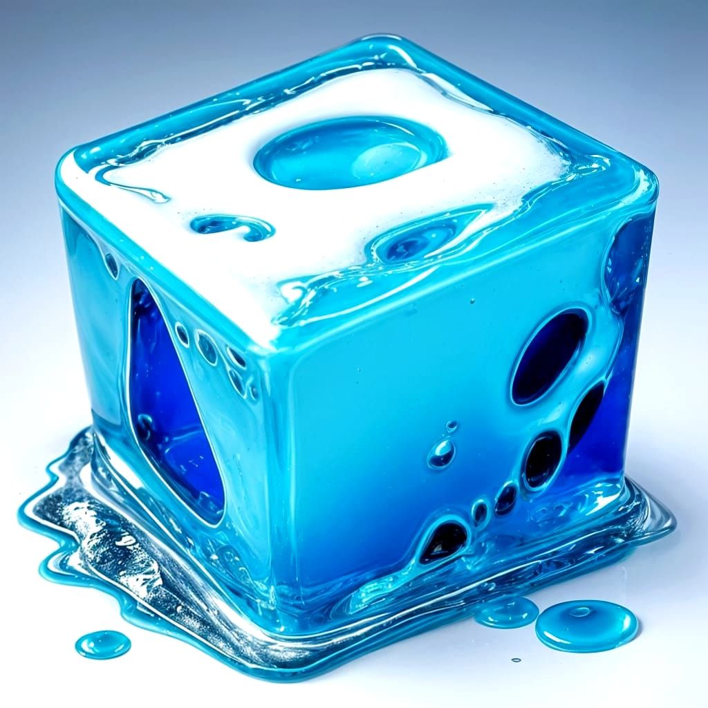 Surreal Melting Objects: A Generative Art Piece