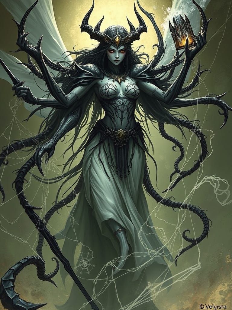 Mysterious Widow Queen of Ashara Weaves Fate in Silk and Sha...