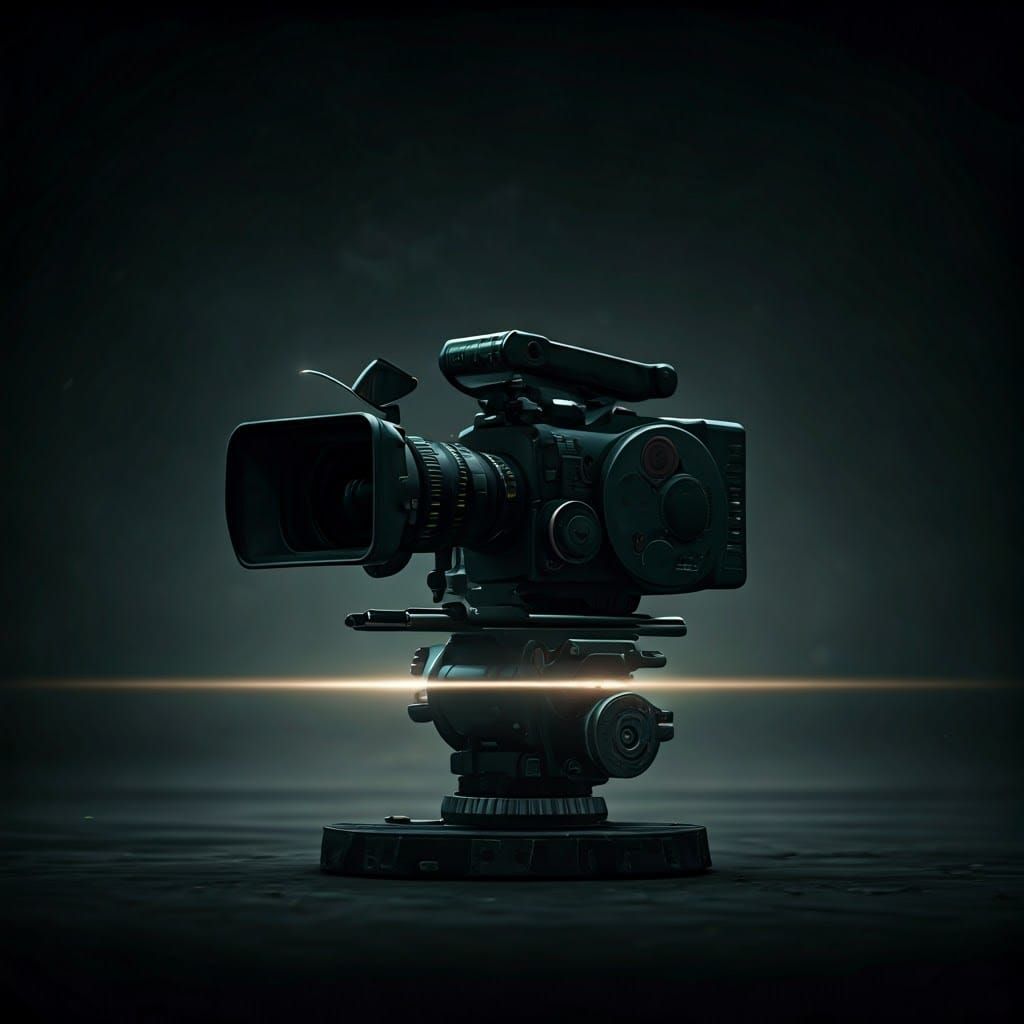 Dramatic Cinematic Scene Captured on 35mm Film