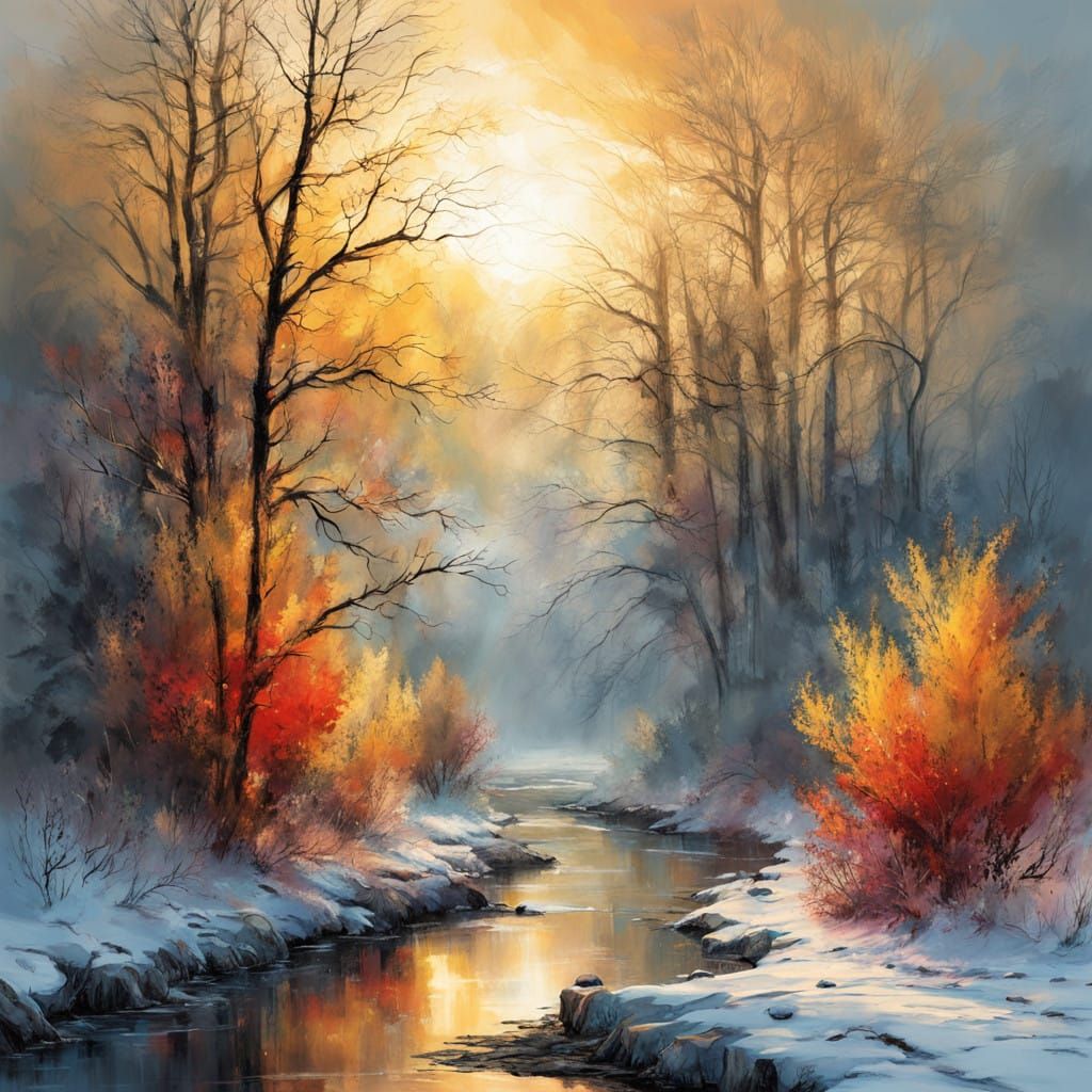 serene winter