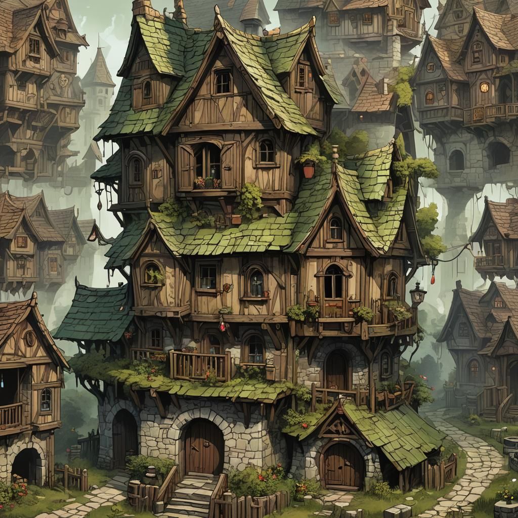 Mimic House: D&D 5e Architecture