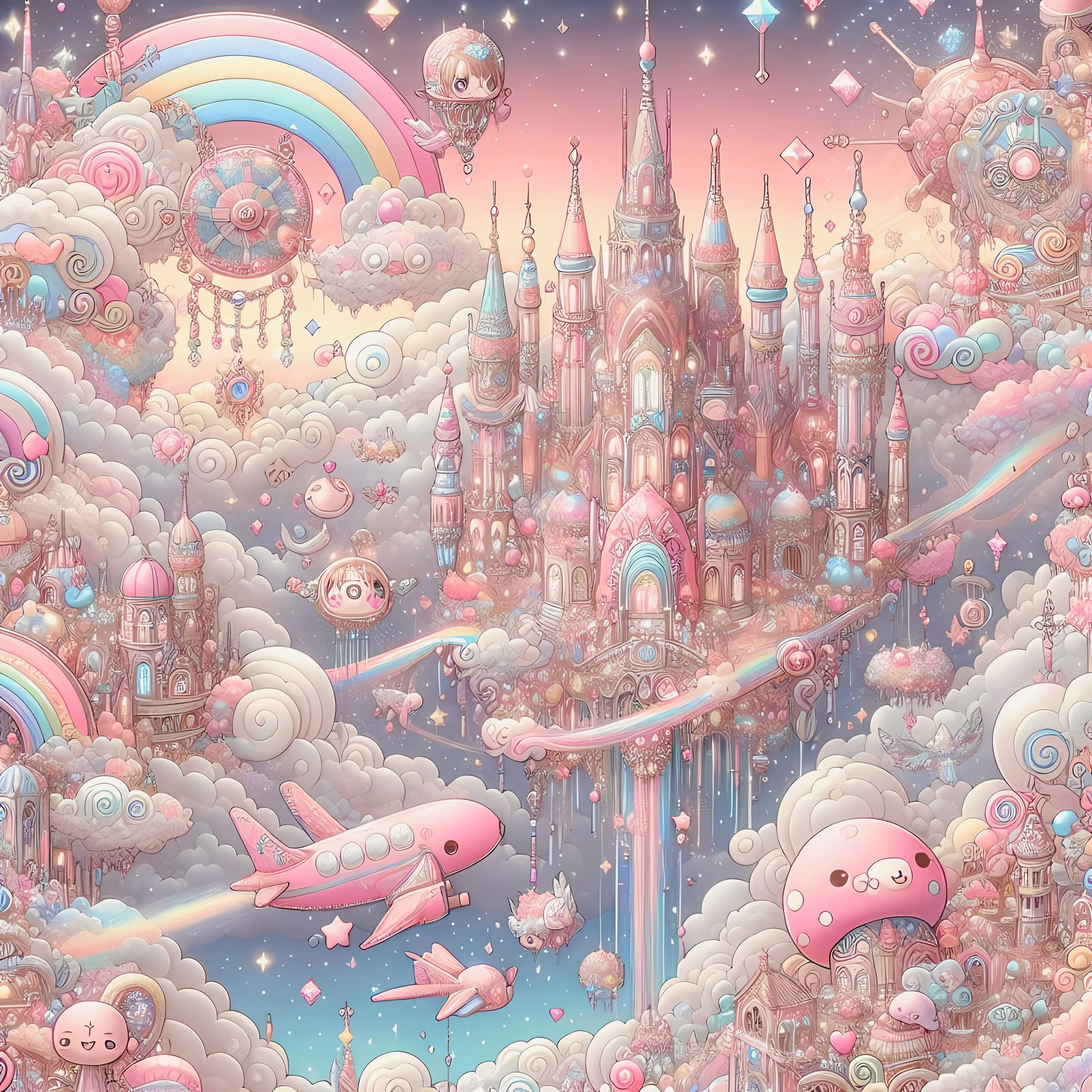 Kawaii Sky Kingdom : Starlife Structures