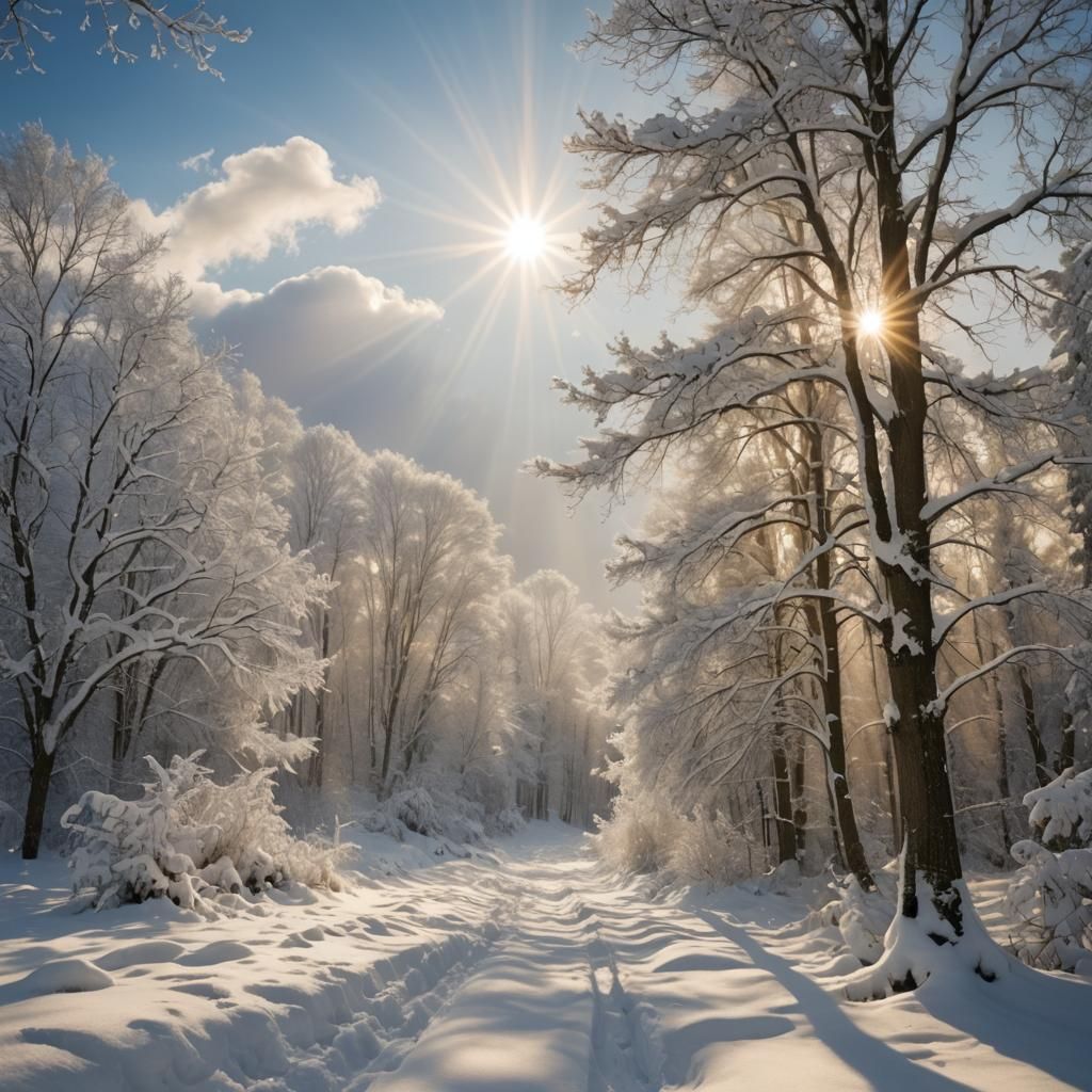 Divine Sunshine Beams Through Heavenly Clouds