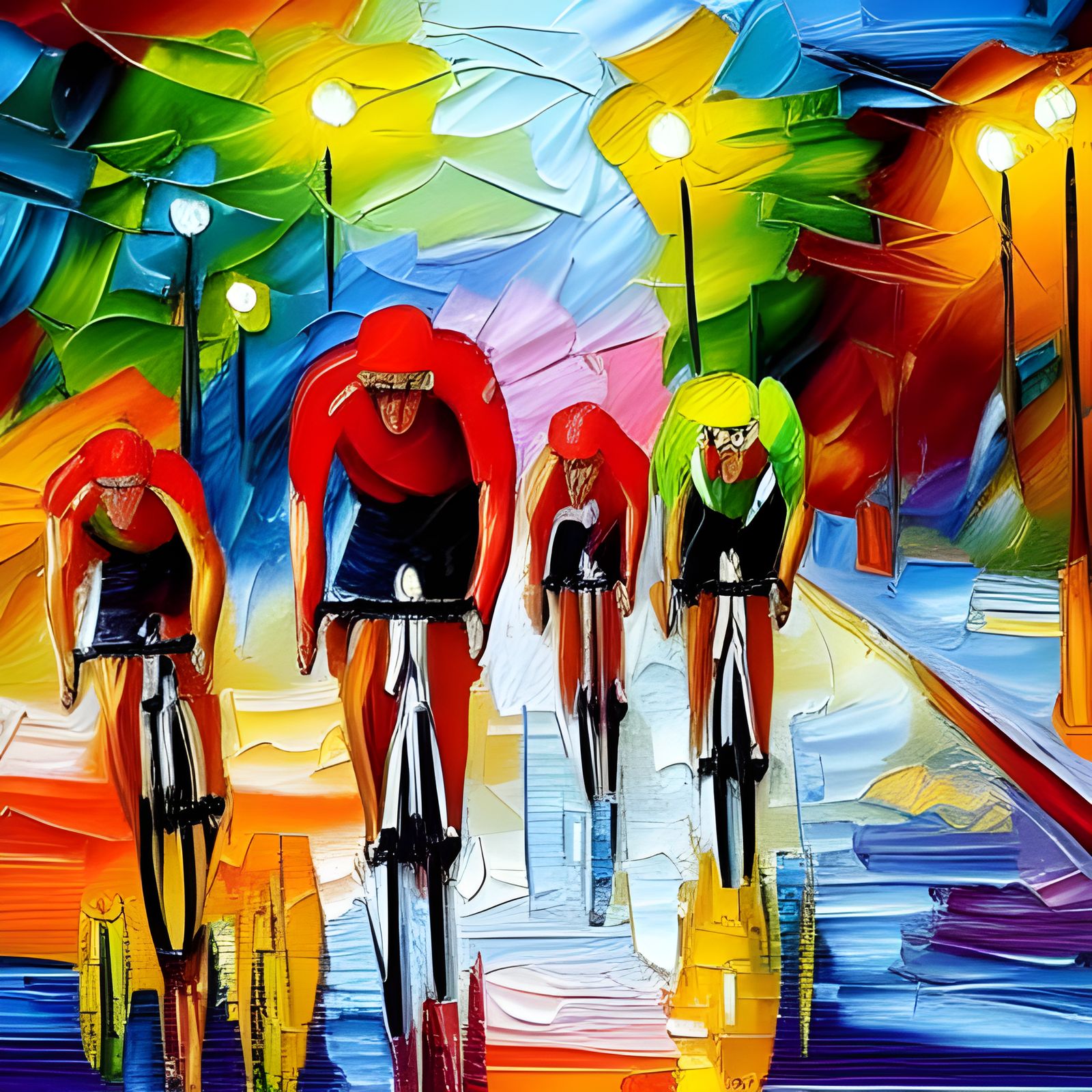 Corsa di biciclette