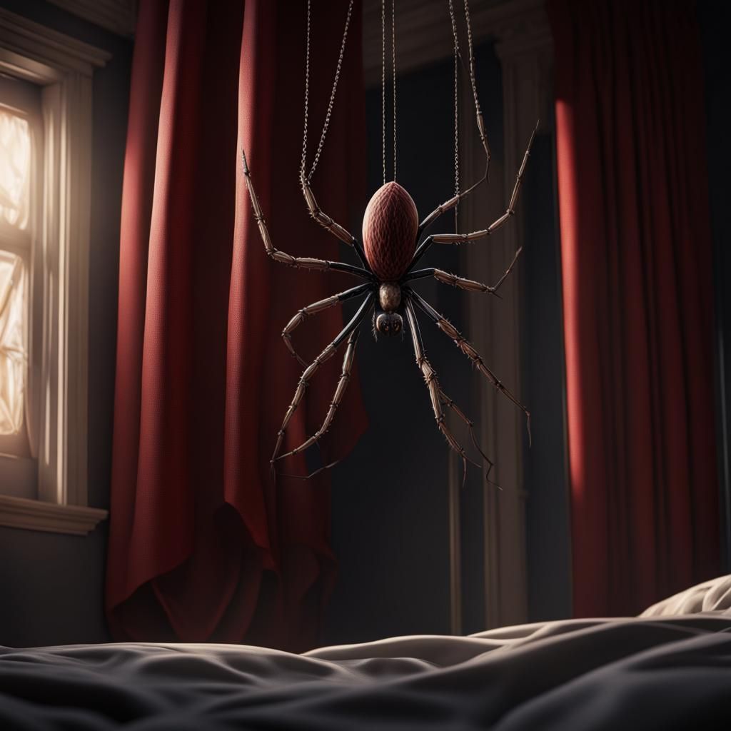 my friend Charlie, the spider