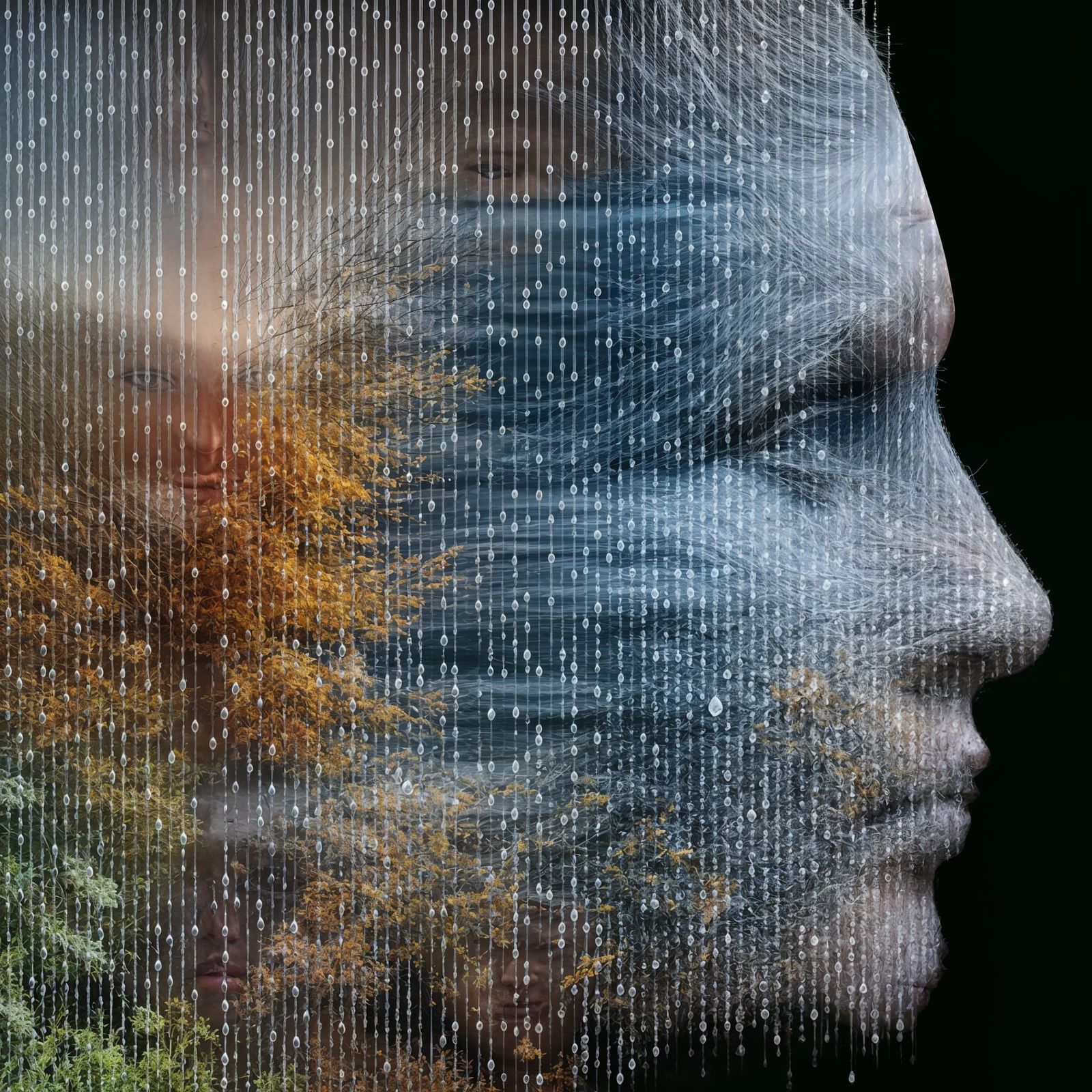 Binary Face: Seasons in Digital Streams