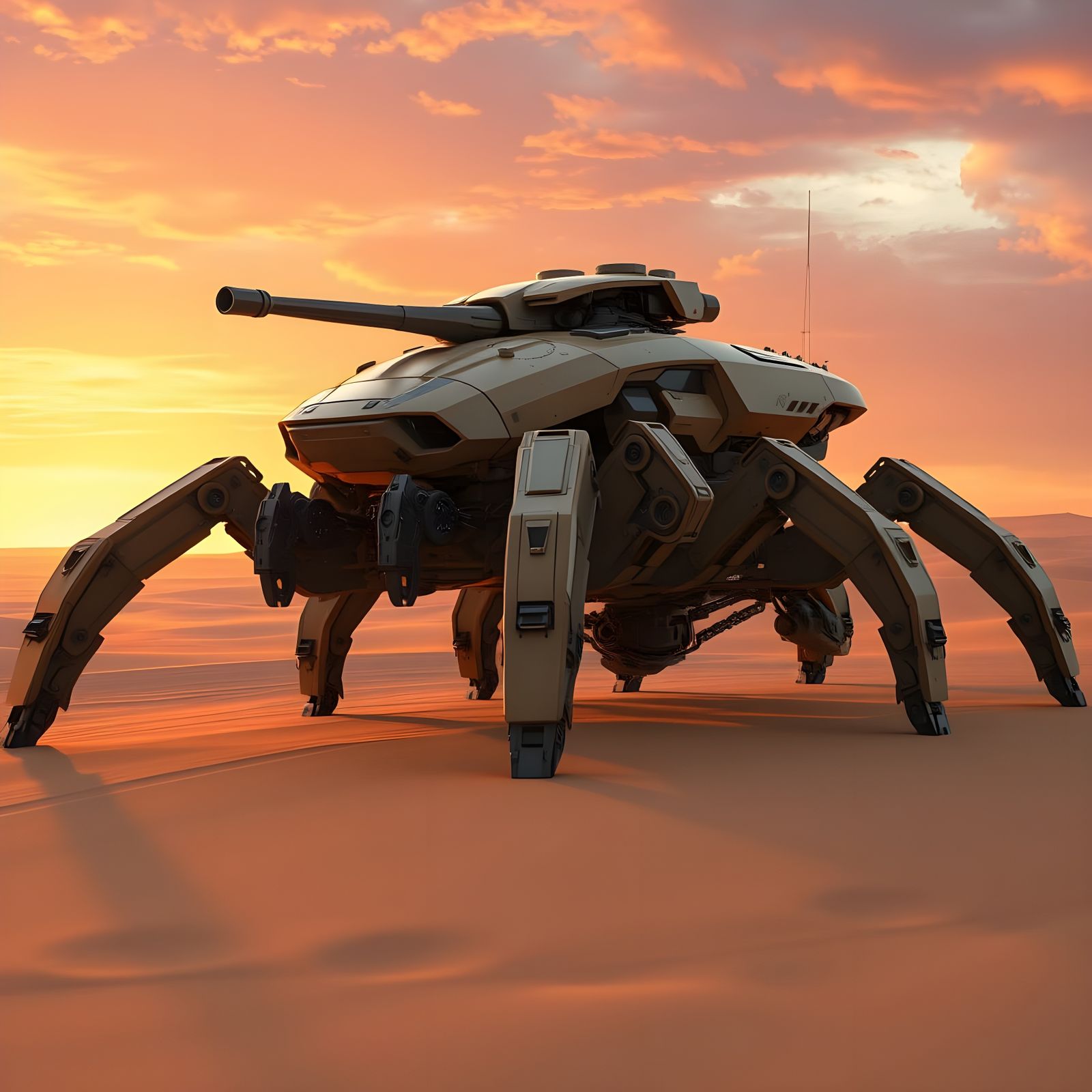 Spider Tank Experiment 2