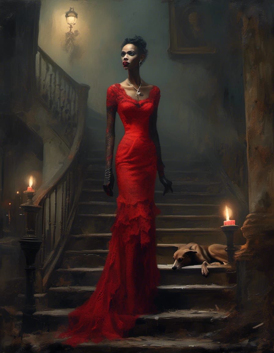 Lady in Red