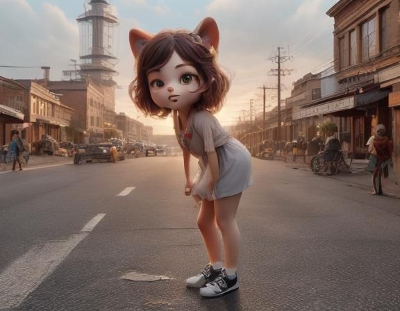 AI Generated Image Based on Simple Text Prompt