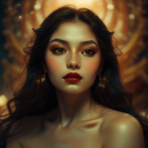 Cinematic Portrait of a Beautiful Woman