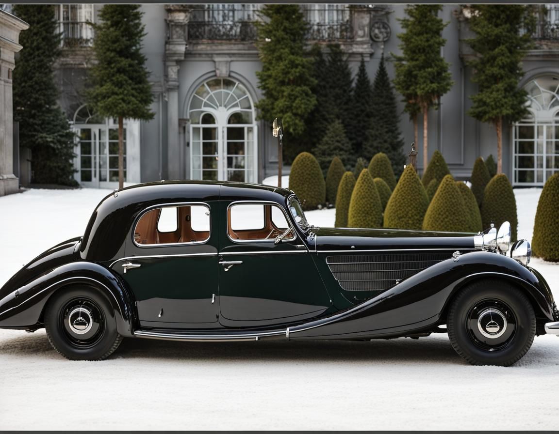 1939 Mercedes Benz 540k Autobahnkurier on Estate