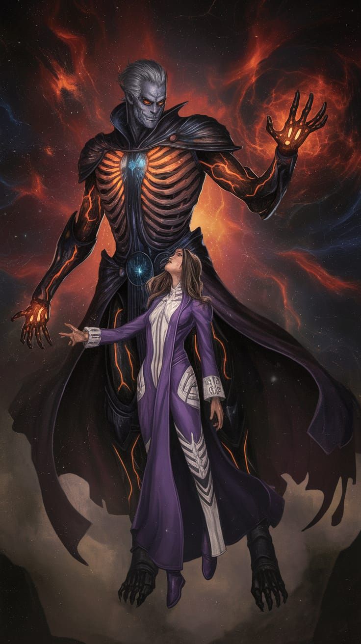 Cosmic Wizard Sorcerer Confronts Reformed Villainess in Nebu...