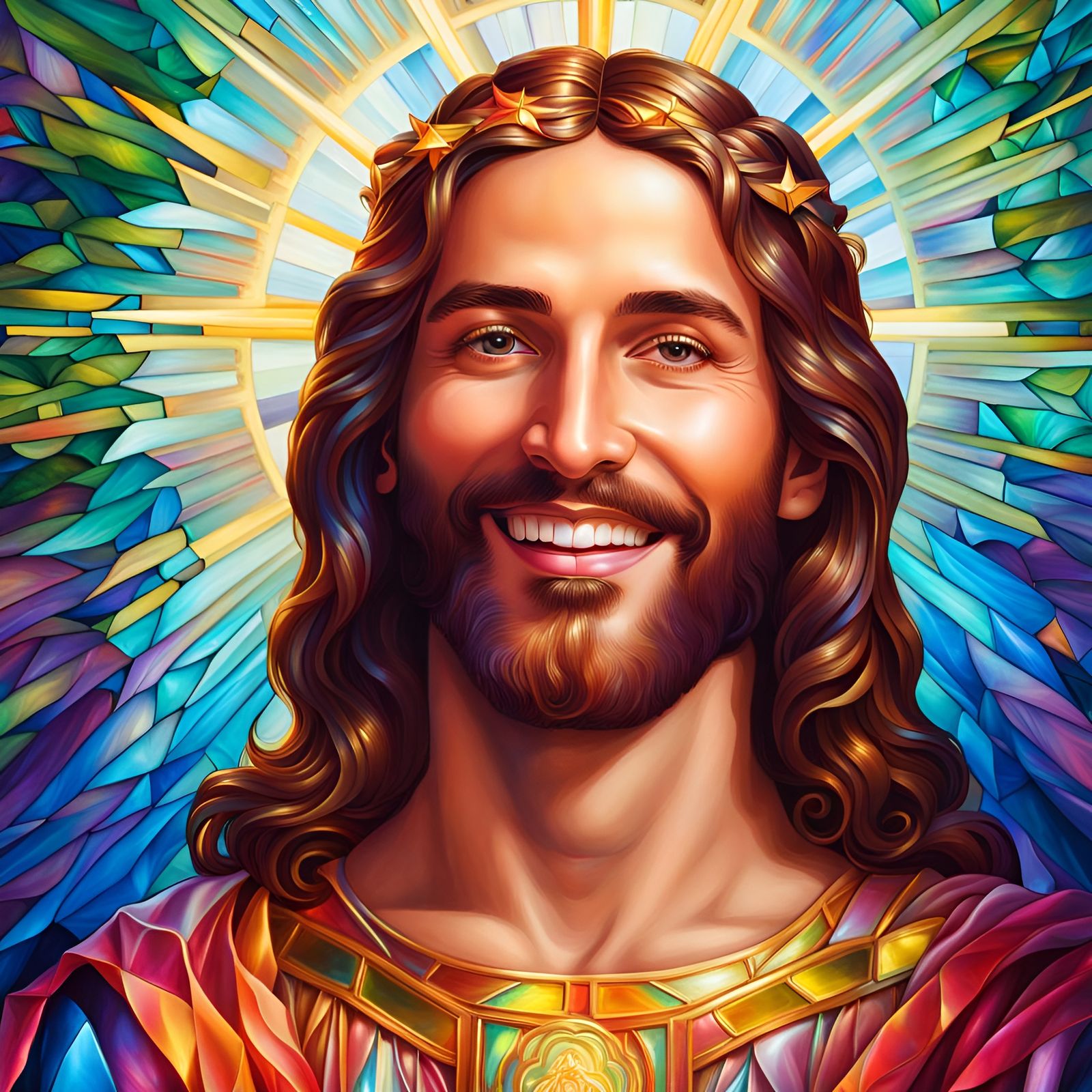 In my defense, I am the son of God, so I will be back. By Per.