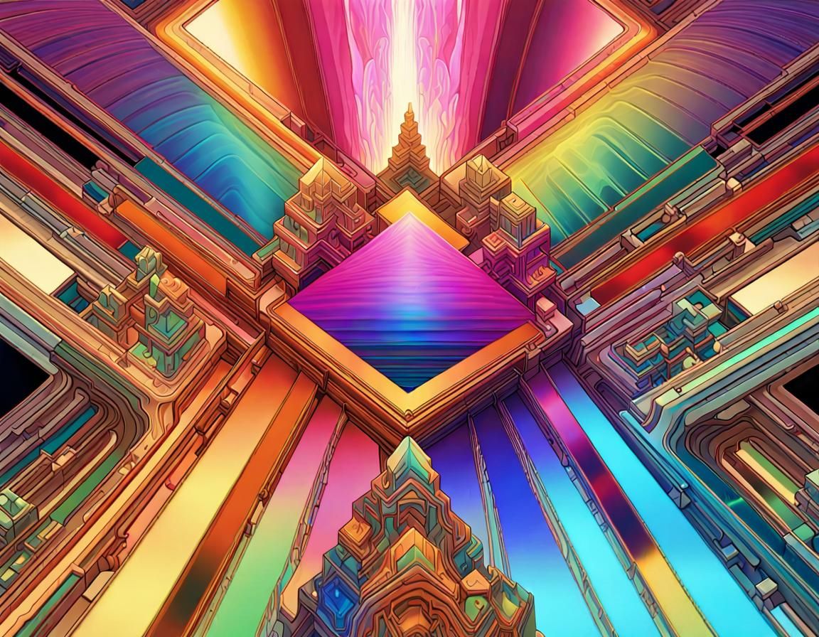 Vibrant Bright colorFrequency Analysis " puting' on the Ritz...