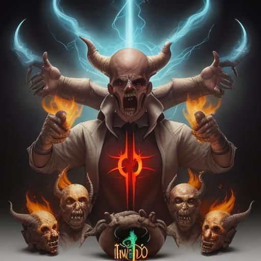 Diablo God Emerges from Underworld