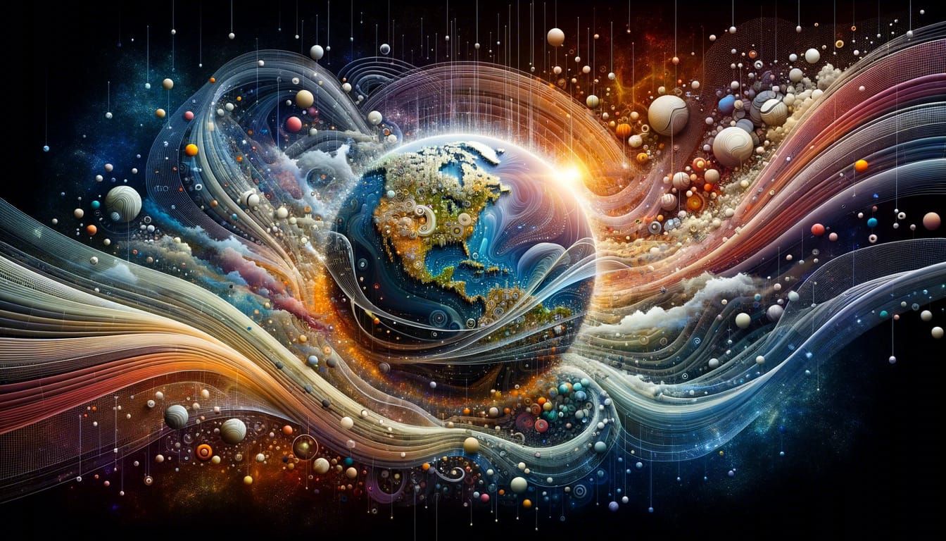 AI Generated Image of the World