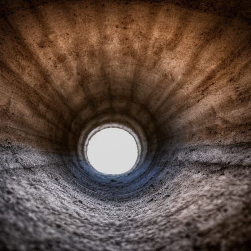 Hyperrealistic Cavity Render with Intricate Details