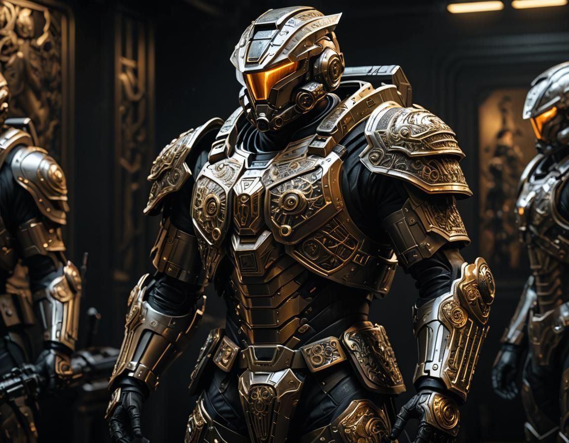 Detailed Military Assault in Hyperrealistic Style