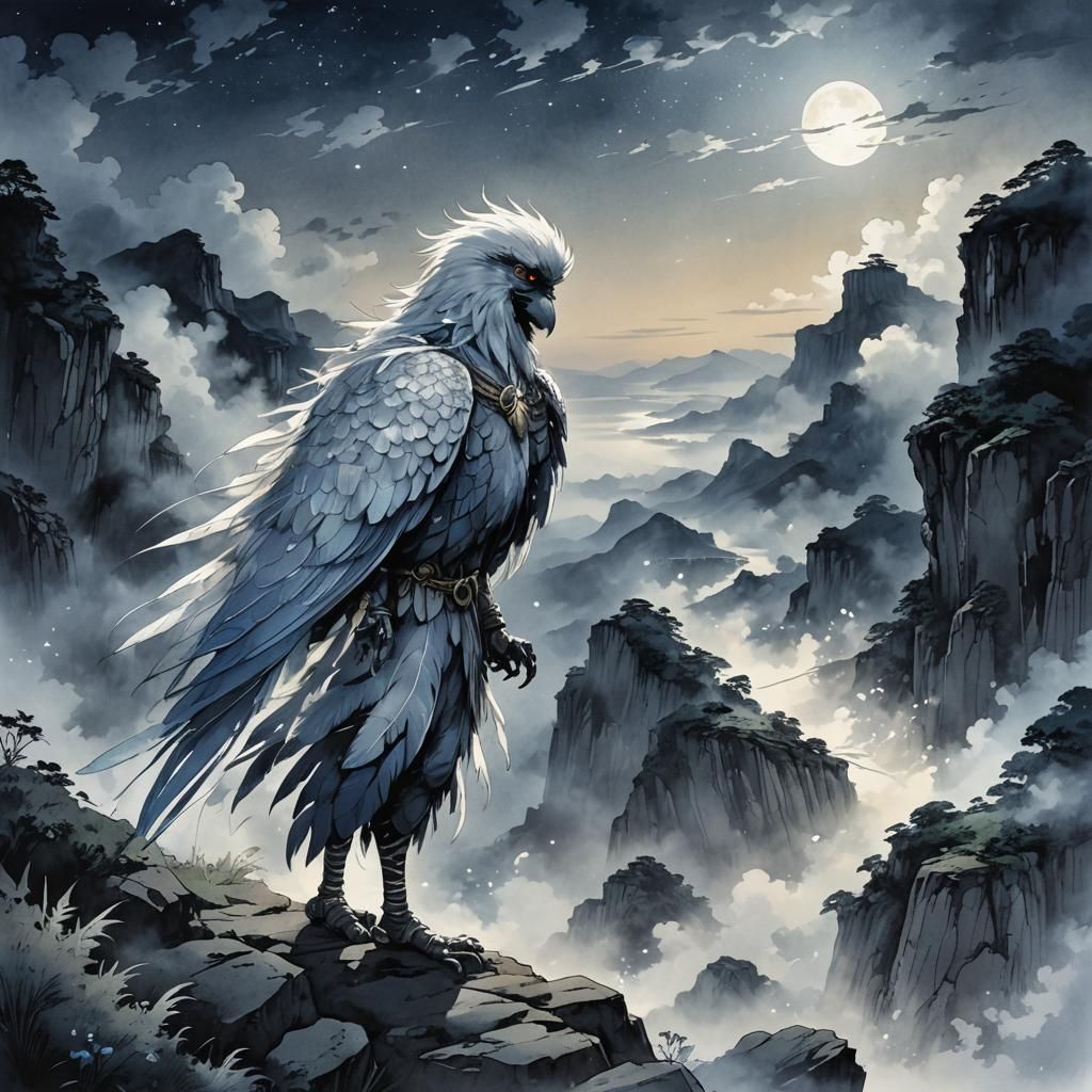 Manga Spiritborn on Misty Cliffside