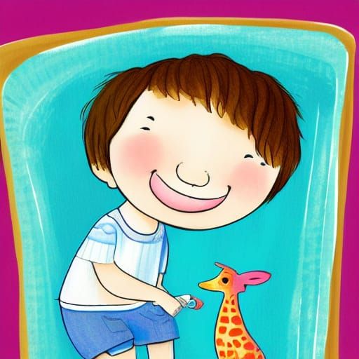 Charming Children's Book Illustration