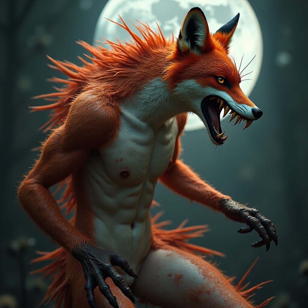 Fox Transformation in Photorealistic Style