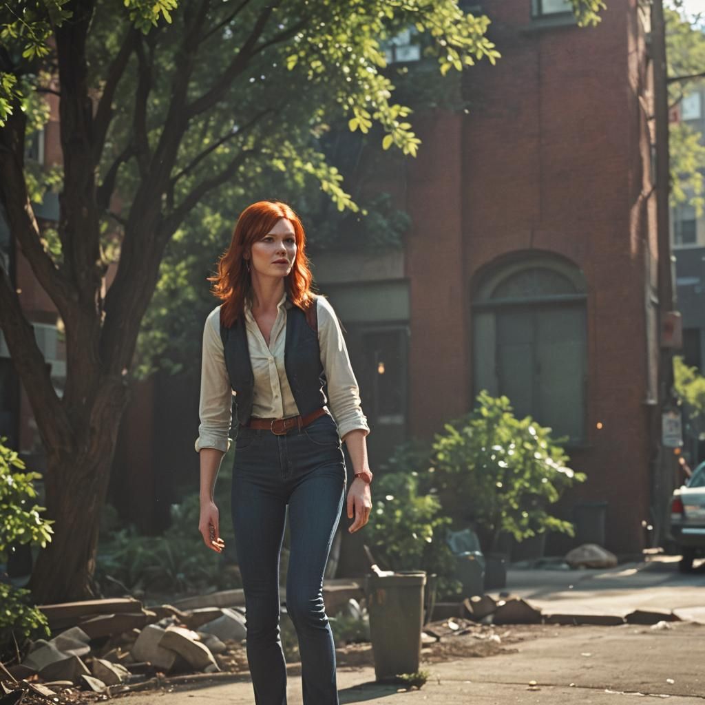 Mary Jane Watson in Cinematic Film Still