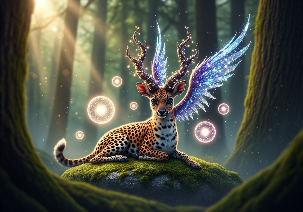 Fawn-Headed Magical Beast in Enchanted Forest