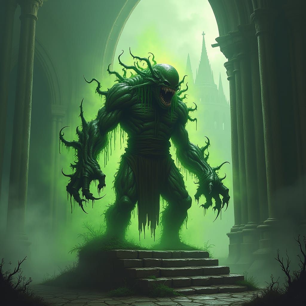 Genestealer Hybrid Radiating Malevolent Energy