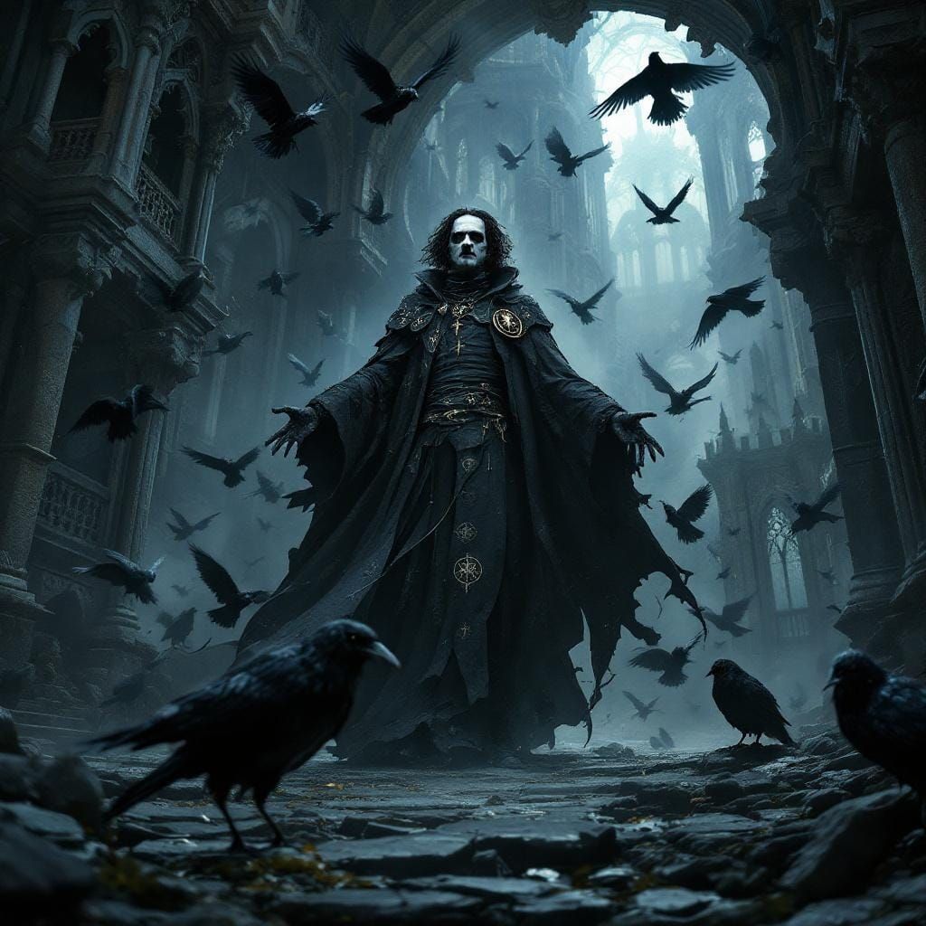 Dark Fantasy Kalku in 3D Rendered Art