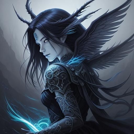 Diablo 4 Spiritborn Class Portrait in Manga Style