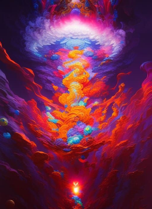 Crystallized Pirate Ghost Ship in Japanese Art Style