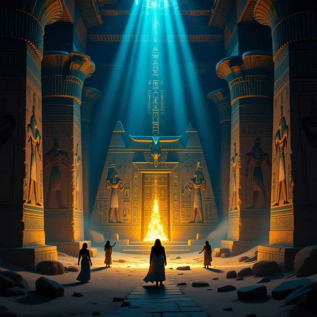 Thoth's Emerald Book Teachings Sacred Sanctuary Inside Egypt...