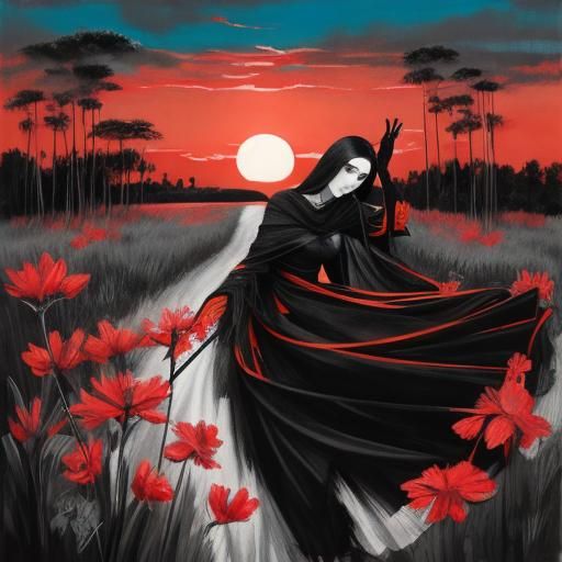 Simple Black and White Image