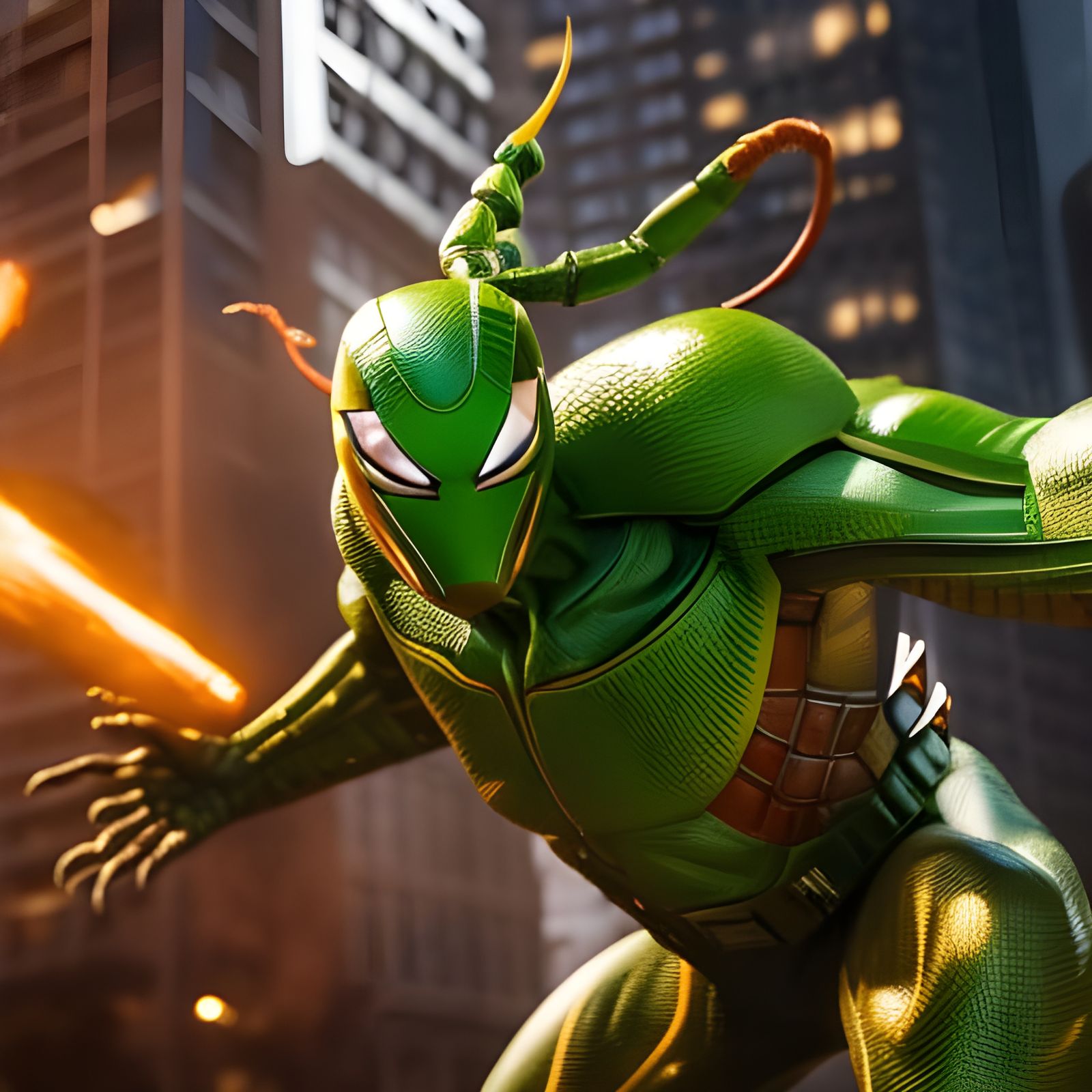 Marvel's Avengers inspired Supervillain.