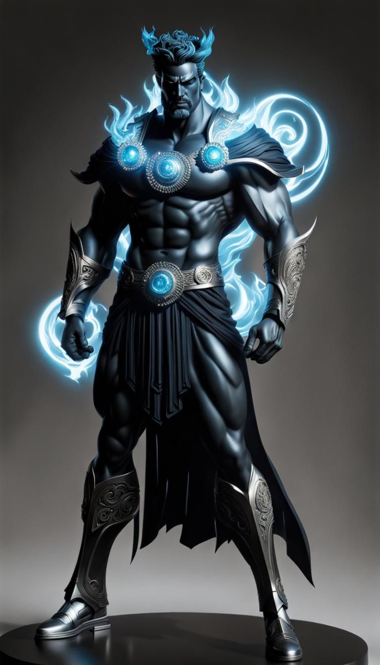 Hades as a Ghostly Underworld Superhero