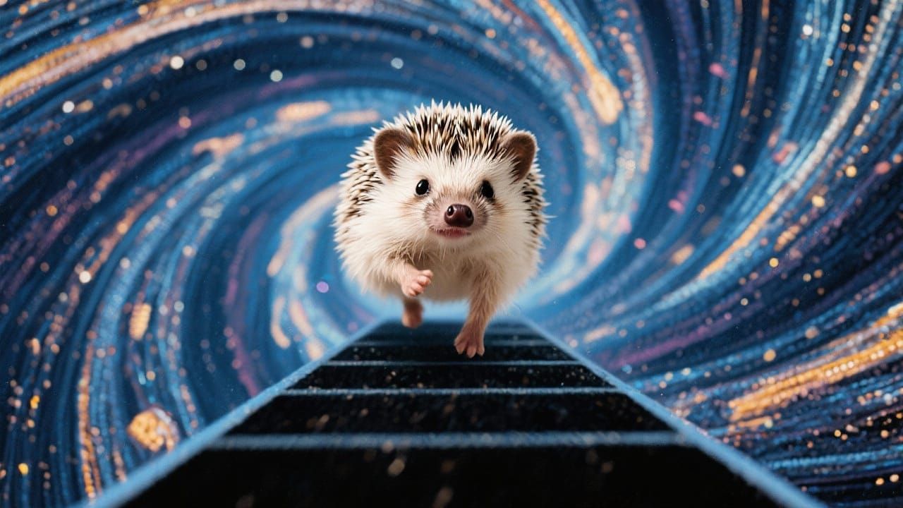 Little Hedgehog Steps Into Infinite Cosmic Landscape