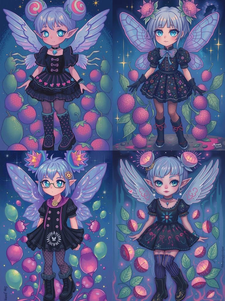 The Juicer: Lychee Lemon Punk Art