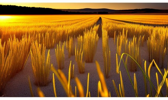Summertime Flatlands: Golden Hour Photography
