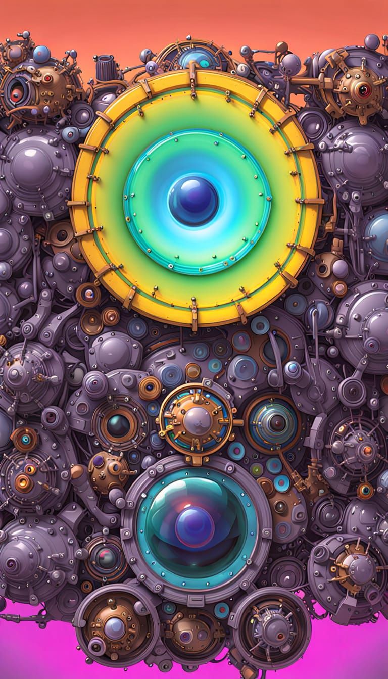 AI's Emotional Rage Against Creator: Brutalist Hyperrealism