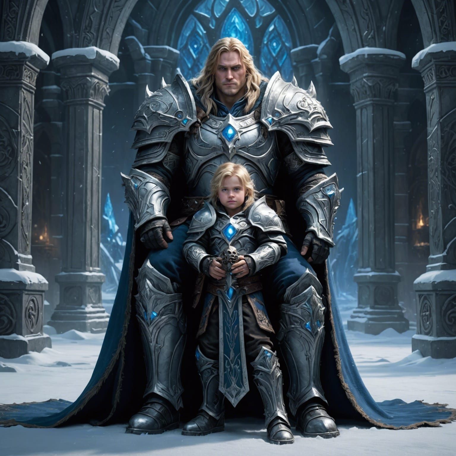 Arthas Menethil: Father and Child at the Frozen Throne