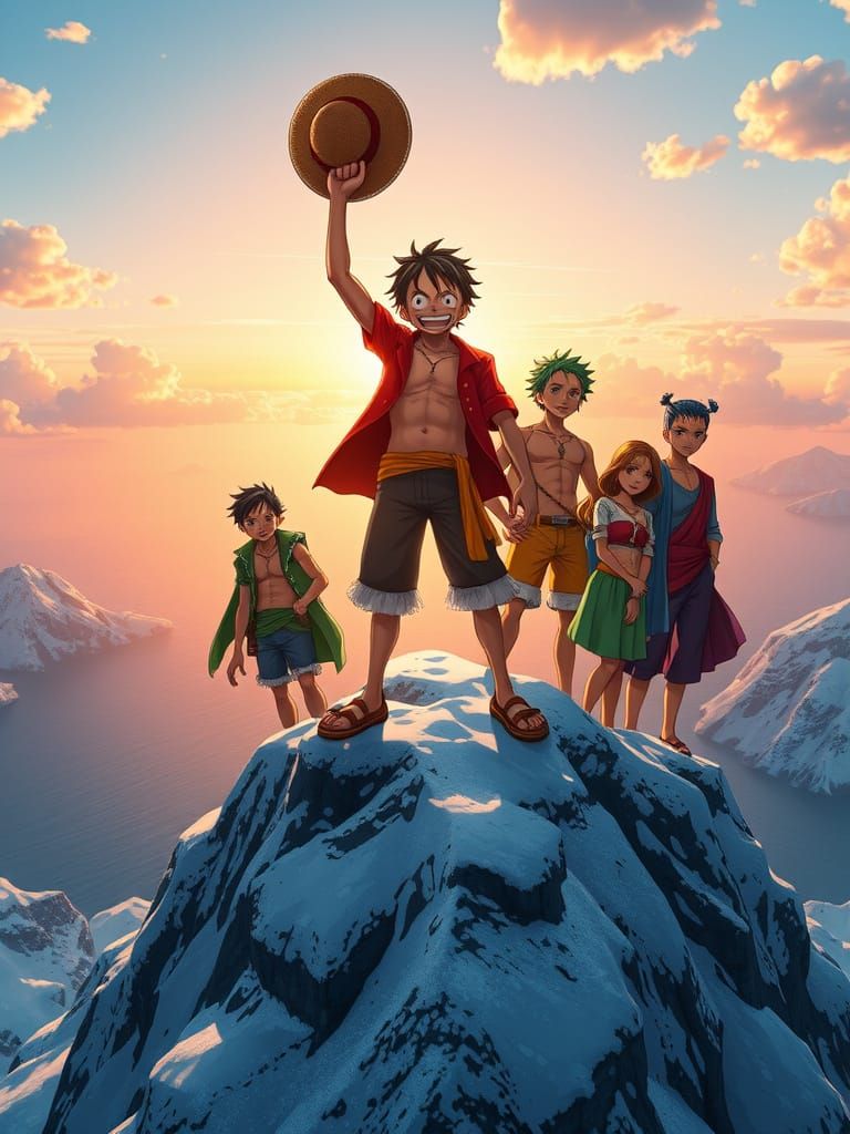 Pioneers of Adventure Stand at Laugh Tale's Threshold