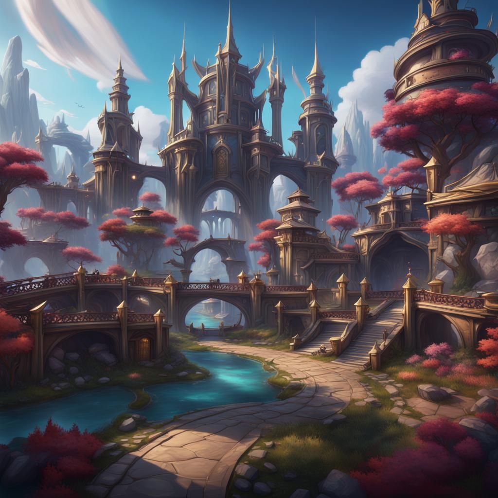 League of Legends Worlds: Detailed Matte Painting
