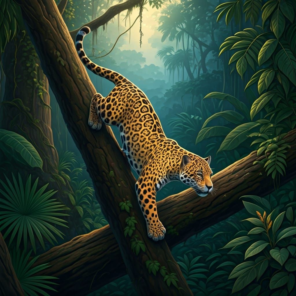 "Shadow of the Rainforest King"