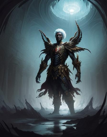 Baroque Science Fantasy God of Darkness