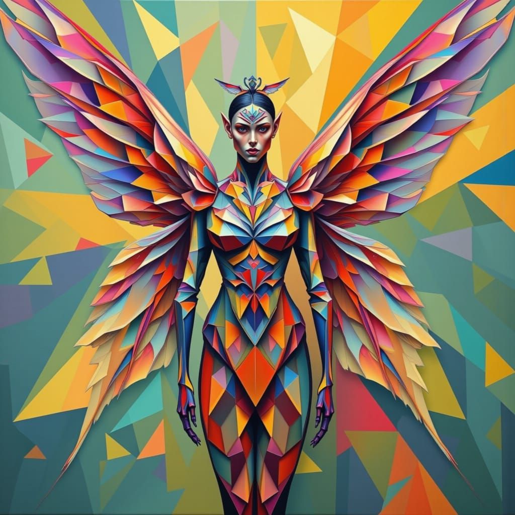 Geometric Fairy with Geometric Flux Effects