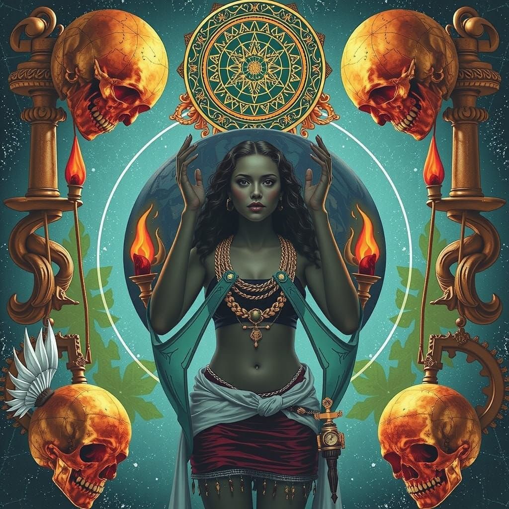 Birth, Death, Infinity: A Conceptual AI Rendering