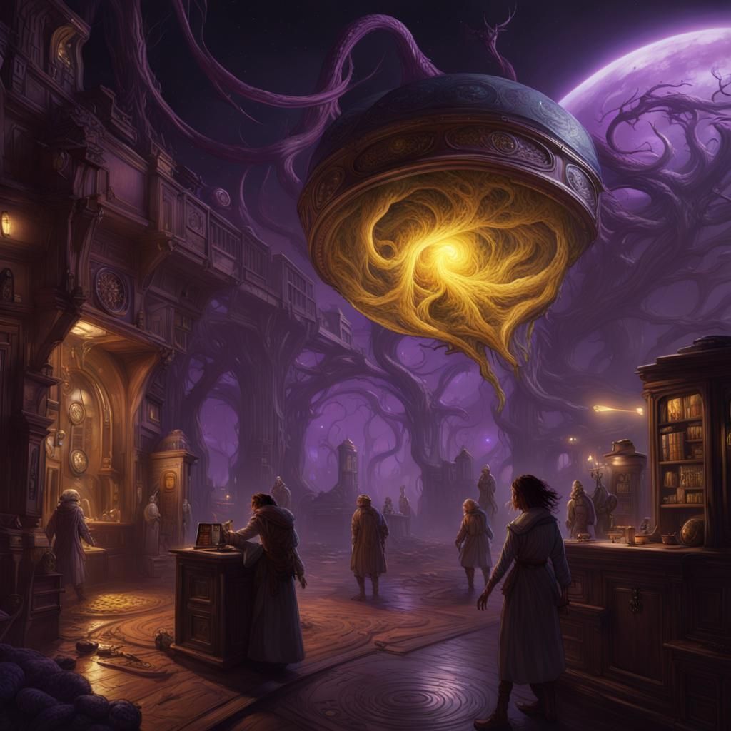 Eldritch Horror in Space: A Dark Fantasy Concept